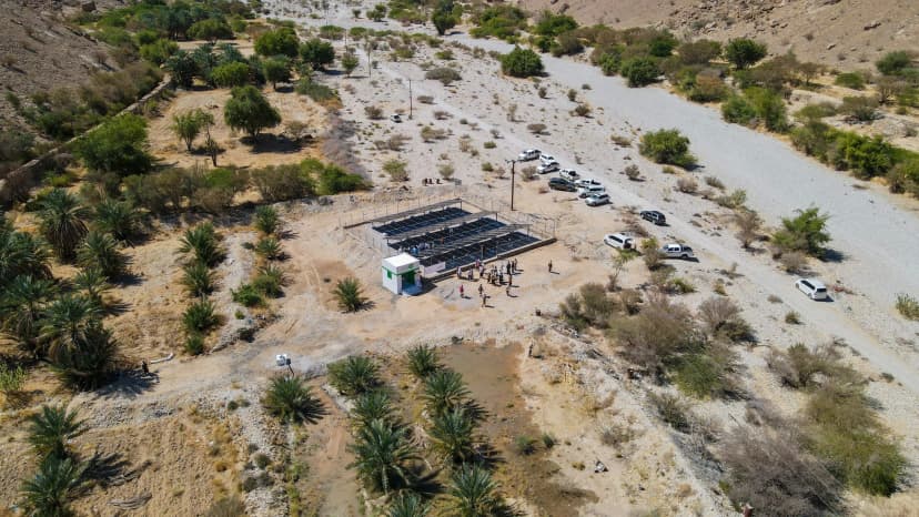 مشروع بئر الرحمة 1 - مديرية وادي العين وحورة