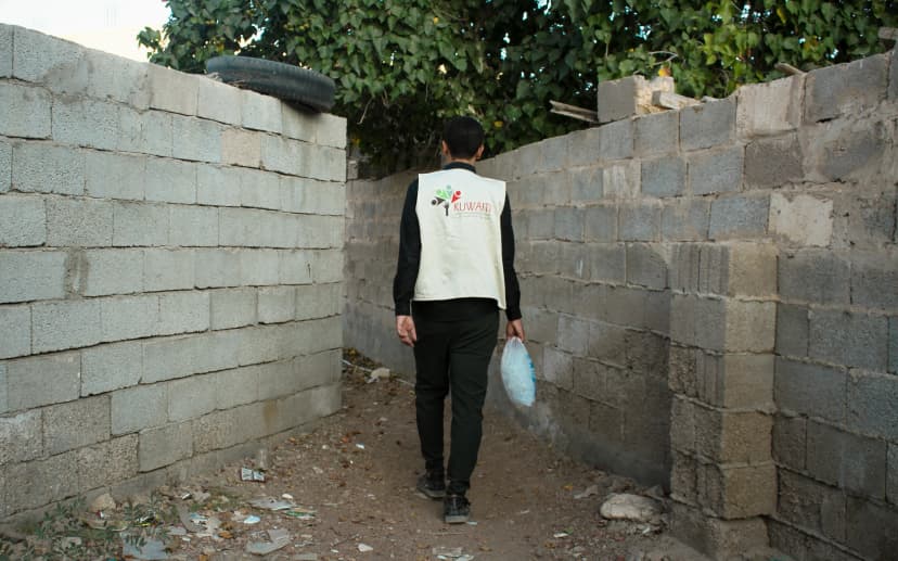 مشاريع الخير الرمضانية توزيع الثلج