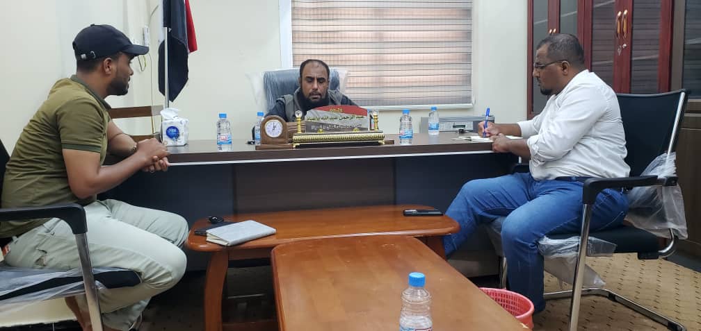 فريق مؤسسة قطرات للتنمية في زيارة الى أمين عام محلي المسيلة