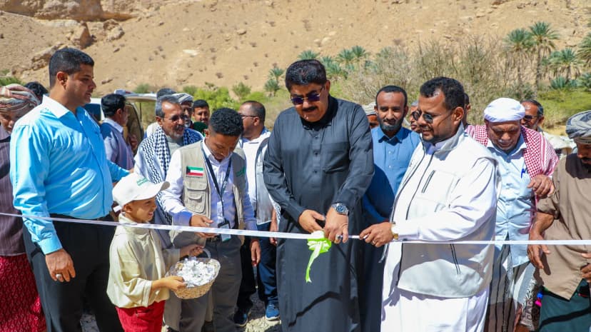 افتتاح مشروع بئر الرحمة 1 - مديرية وادي العين وحورة